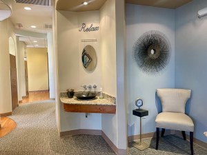 Inside entrance to hallway